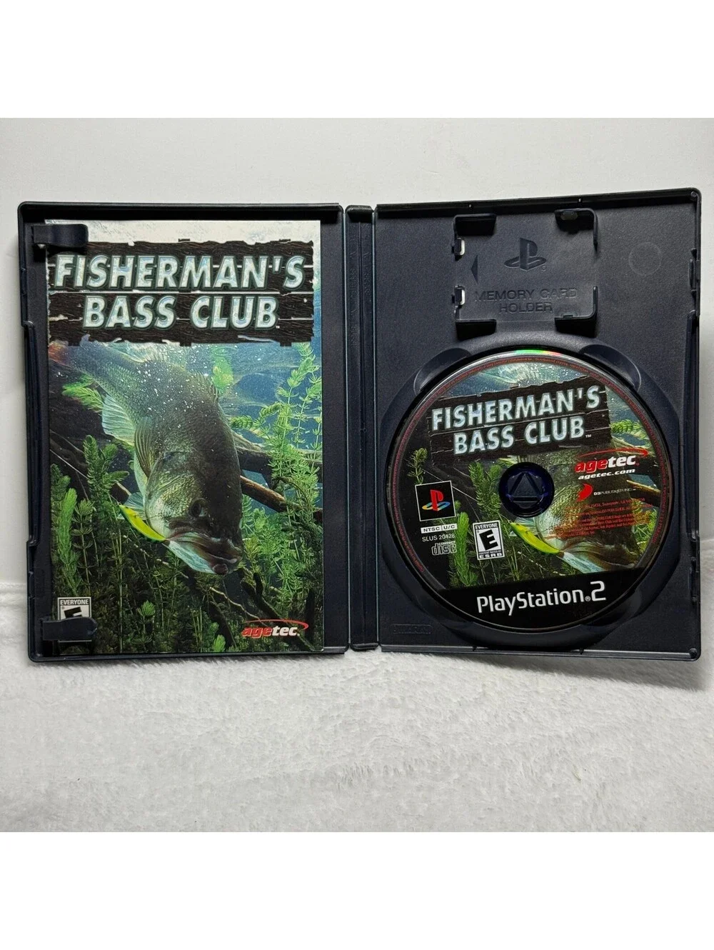 Fisherman's Bass Club PS2 PlayStation 2 Complete CIB Authentic